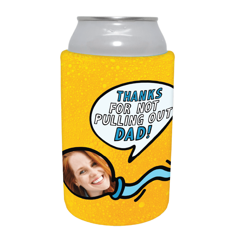Happy Swimmer Dad 💦 - Personalised Stubby Holder