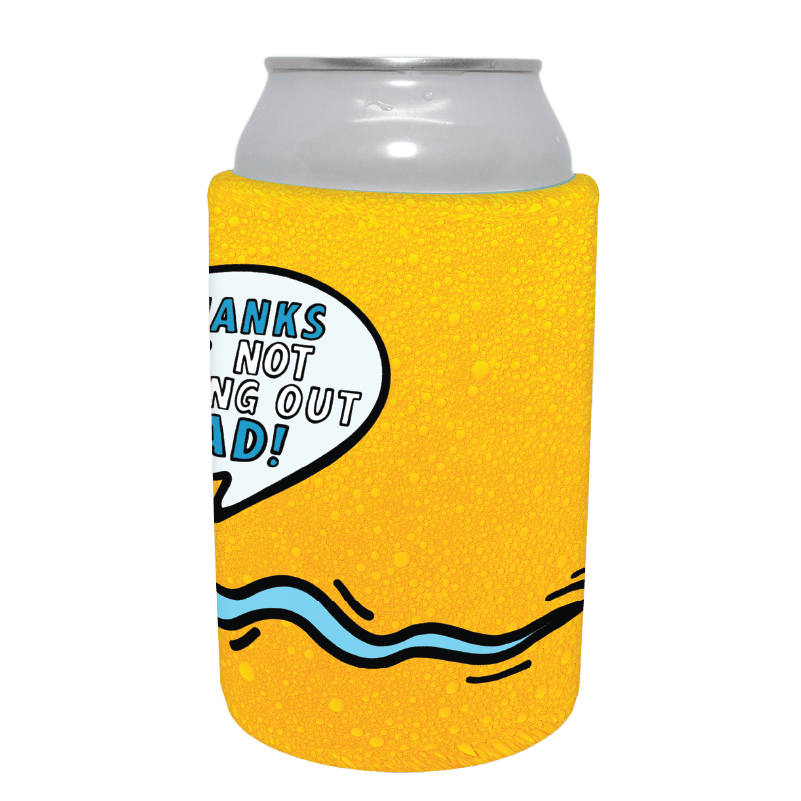 Happy Swimmer Dad 💦 - Personalised Stubby Holder