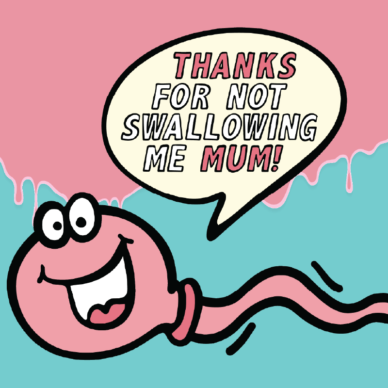 Happy Swimmer F 😶 - Stubby Holder