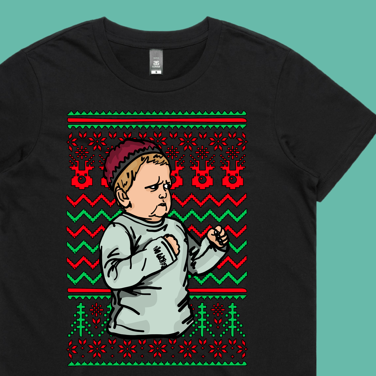 Hasbulla Christmas 🥊🎄 – Women's T Shirt