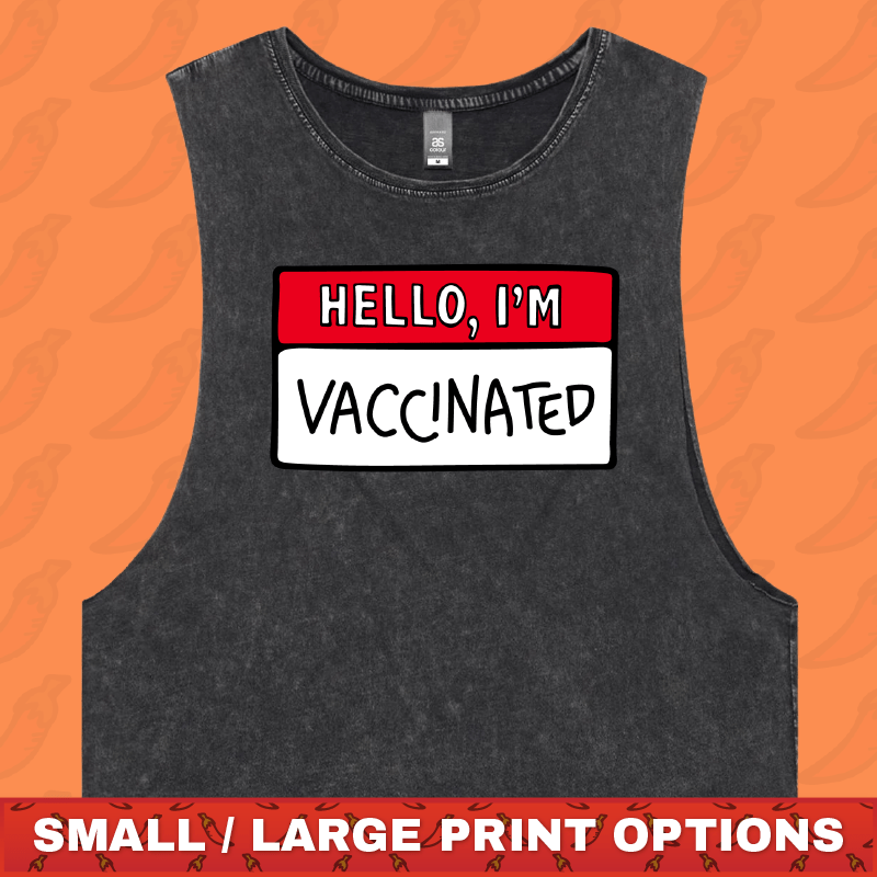 Hello, I'm Vaccinated 👋 - Tank