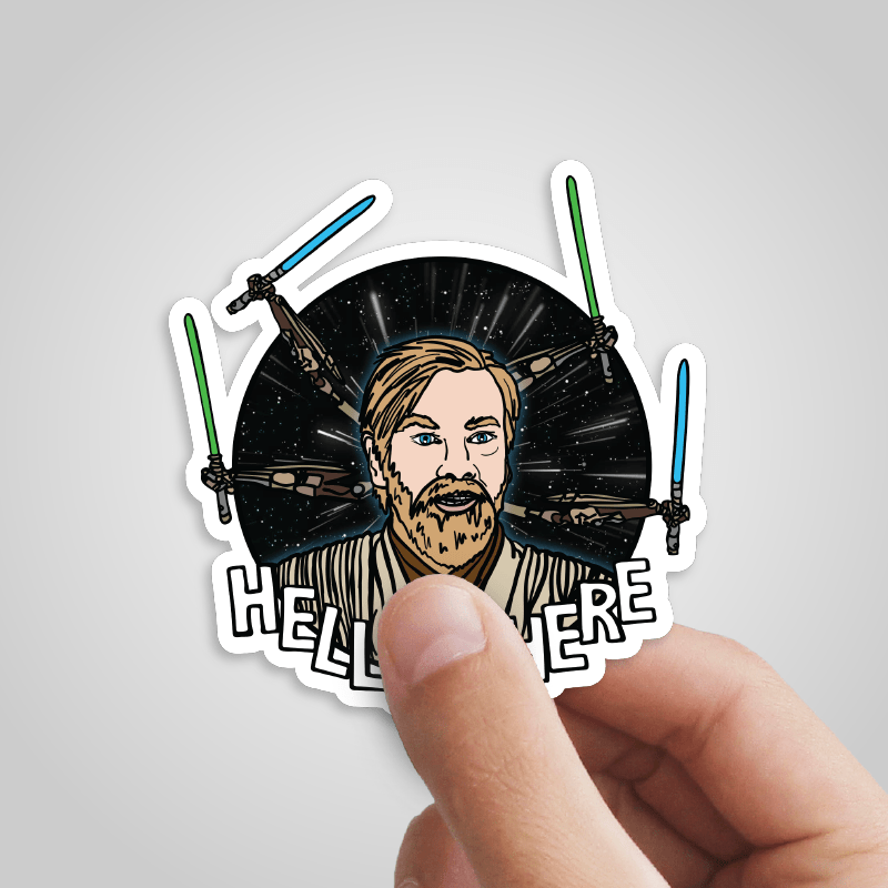 Hello There! 👋 - Sticker