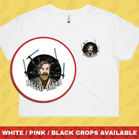 Hello There! 👋 - Women's Crop Hoodie