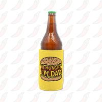 Hi Hungry, I'm Dad 🍔 - Longneck Stubby Holder