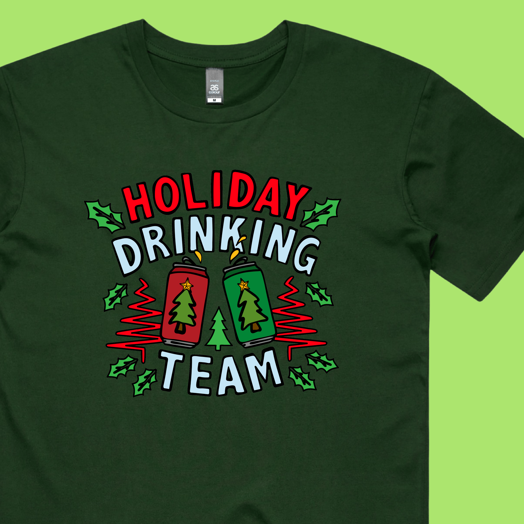 Holiday Drinking Team 🍻🎄 – Men's T Shirt
