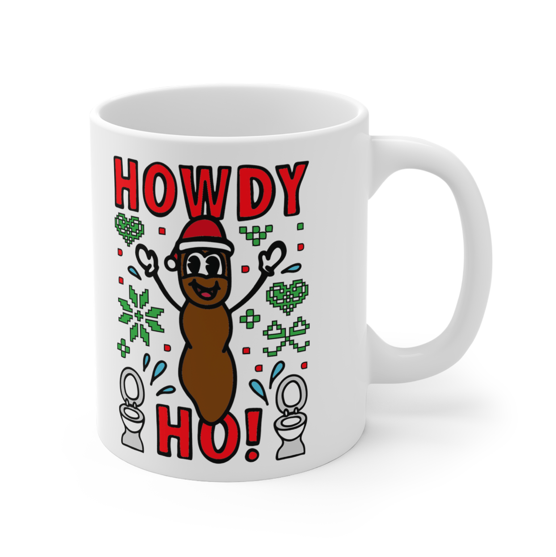 Howdy Ho 💩🎅 –  Coffee Mug