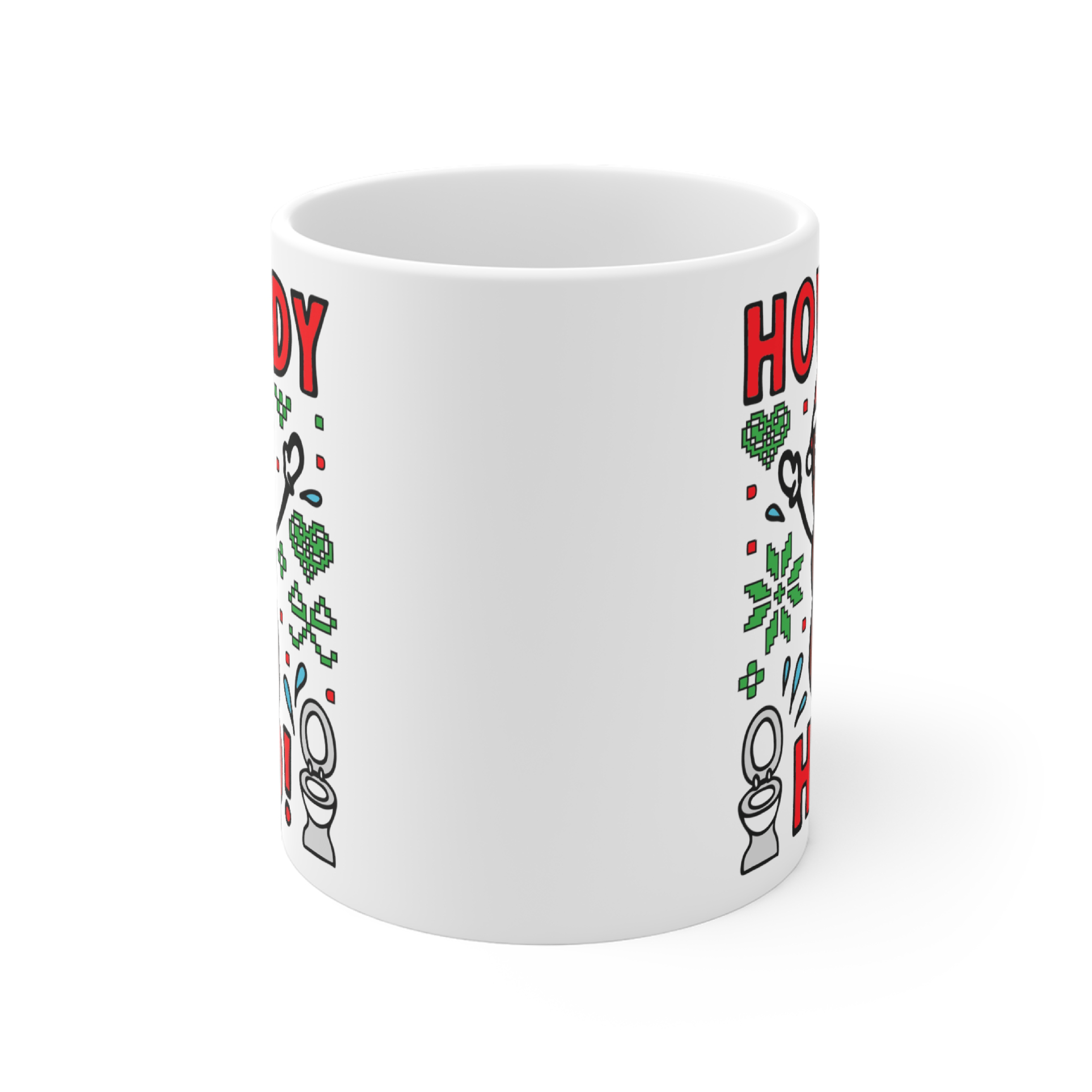 Howdy Ho 💩🎅 –  Coffee Mug