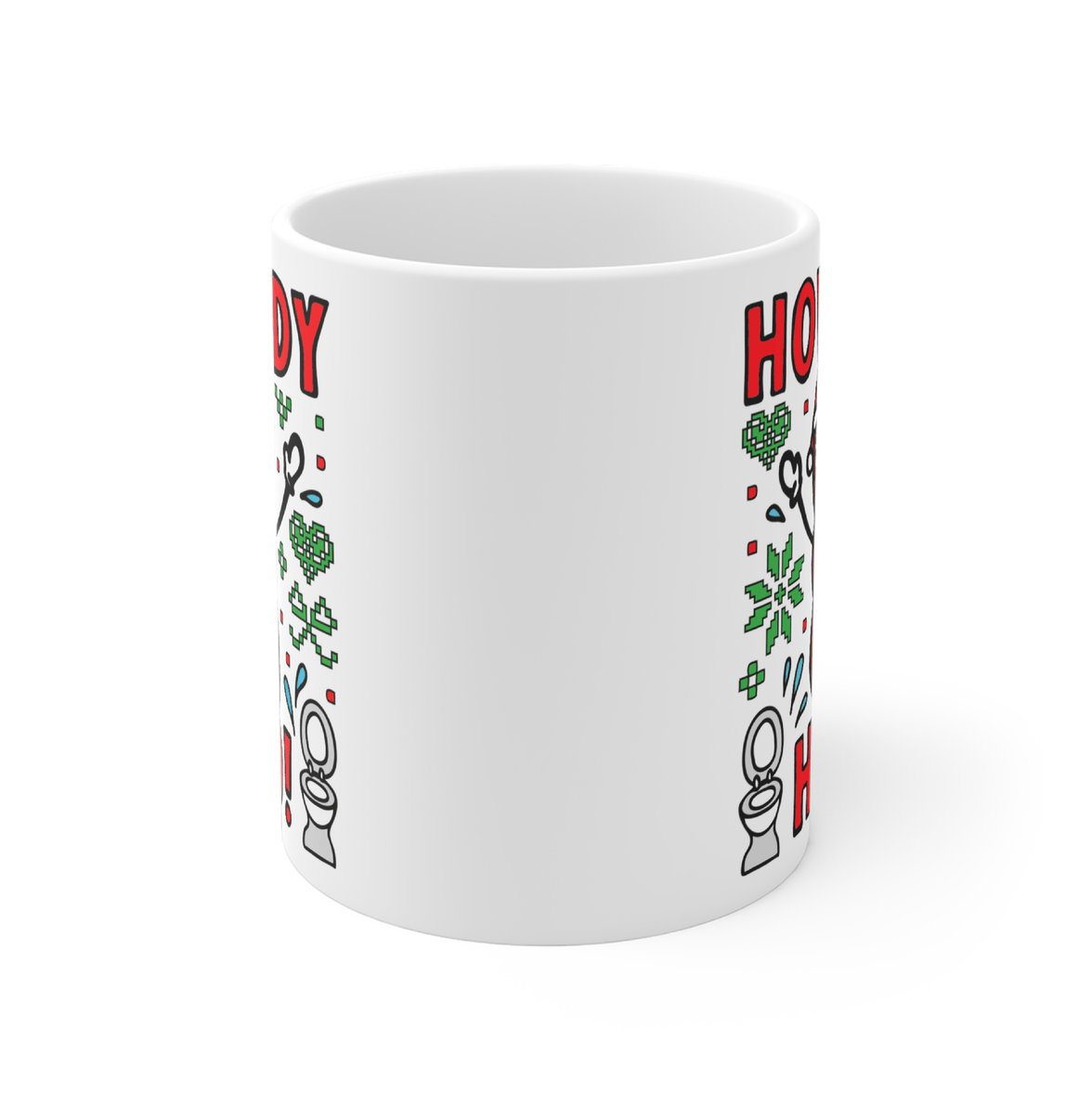 Howdy Ho 💩🎅 –  Coffee Mug