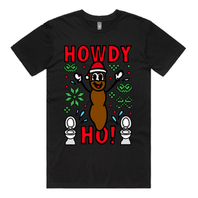 Howdy Ho 💩🎅 – Men's T Shirt