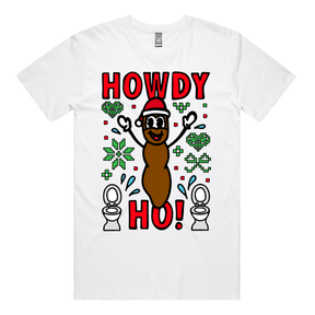 Howdy Ho 💩🎅 – Men's T Shirt