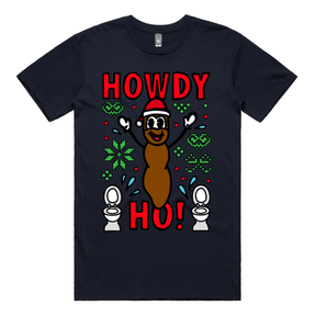 Howdy Ho 💩🎅 – Men's T Shirt