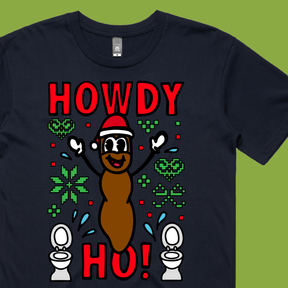 Howdy Ho 💩🎅 – Men's T Shirt