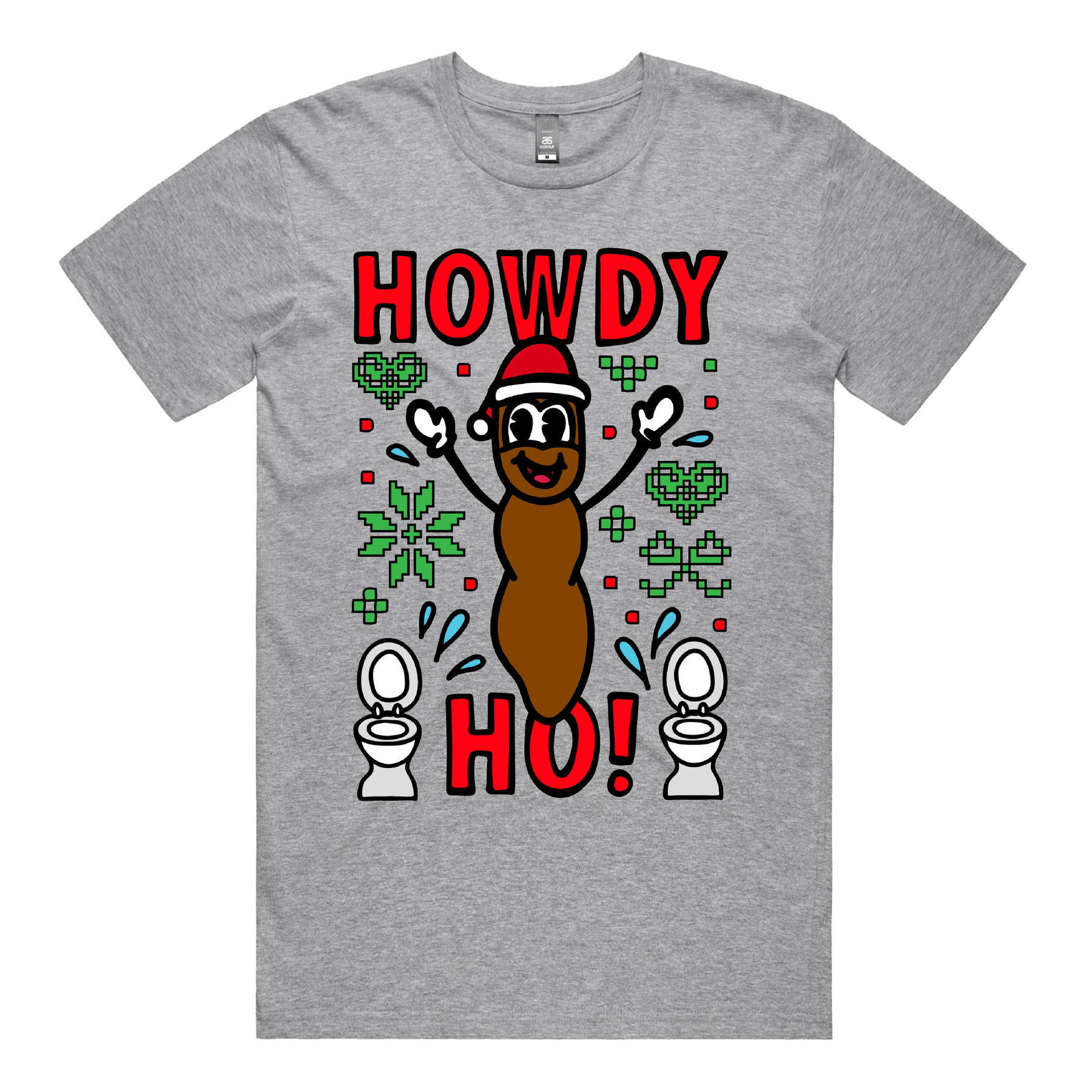 Howdy Ho 💩🎅 – Men's T Shirt