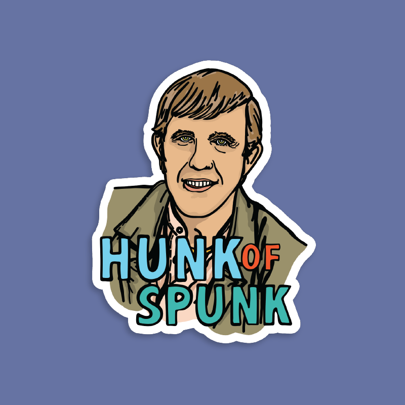 Hunk Of Spunk 👱- Sticker