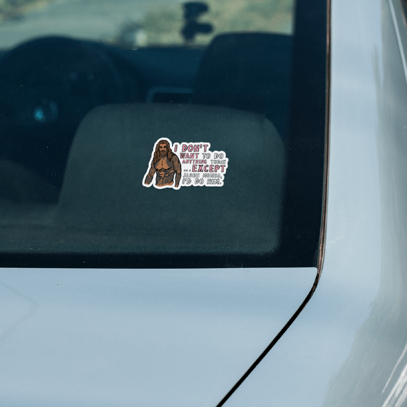 I'd Do Jason Momoa 🐟 - Sticker