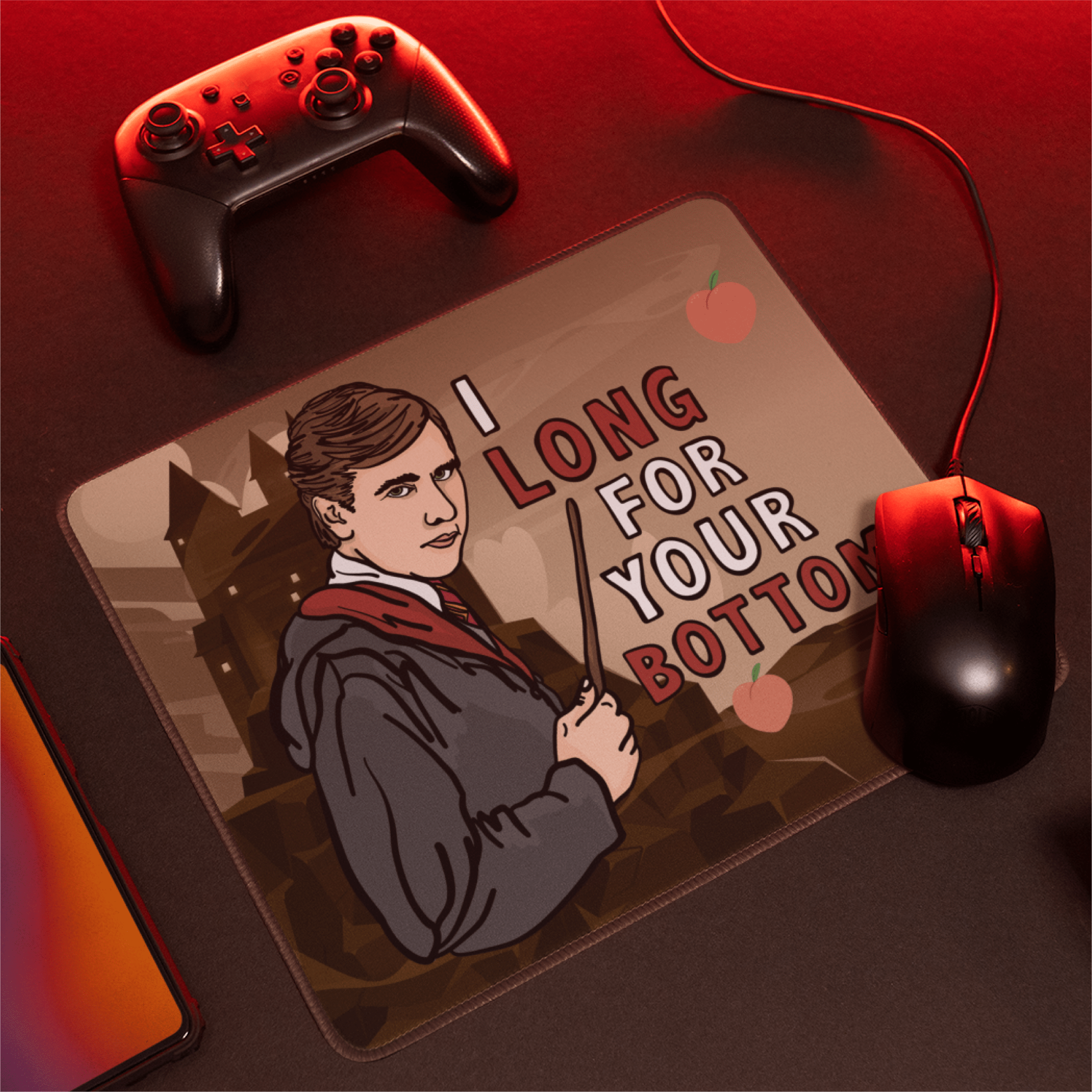 I Long for your Bottom 🍑🖱️ - Mouse Pad