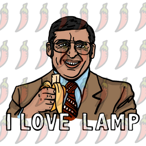 I Love Lamp ❤️ - Men's T Shirt