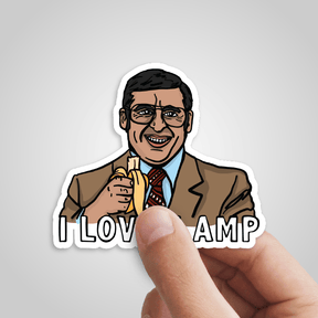 I Love Lamp ❤️ - Sticker