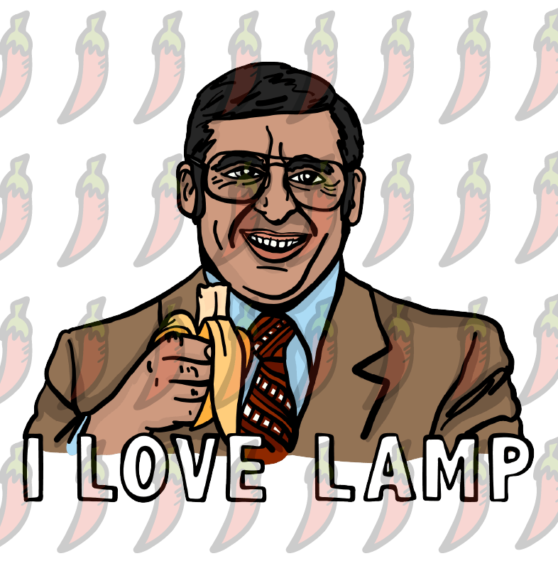 I Love Lamp ❤️ - Stubby Holder