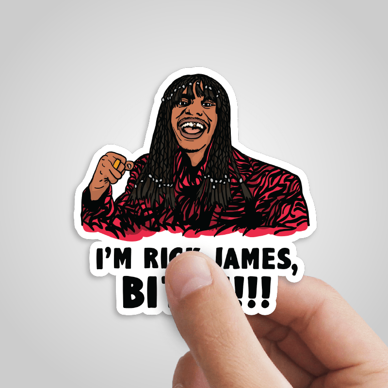 I'm Rick James ✋🏾 - Sticker