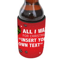 I Want For Christmas 🎁 - Personalised Stubby Holder
