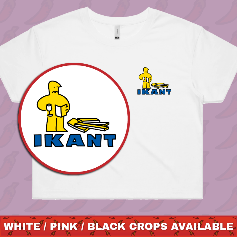 IKant 🪛 – Women's Crop Top