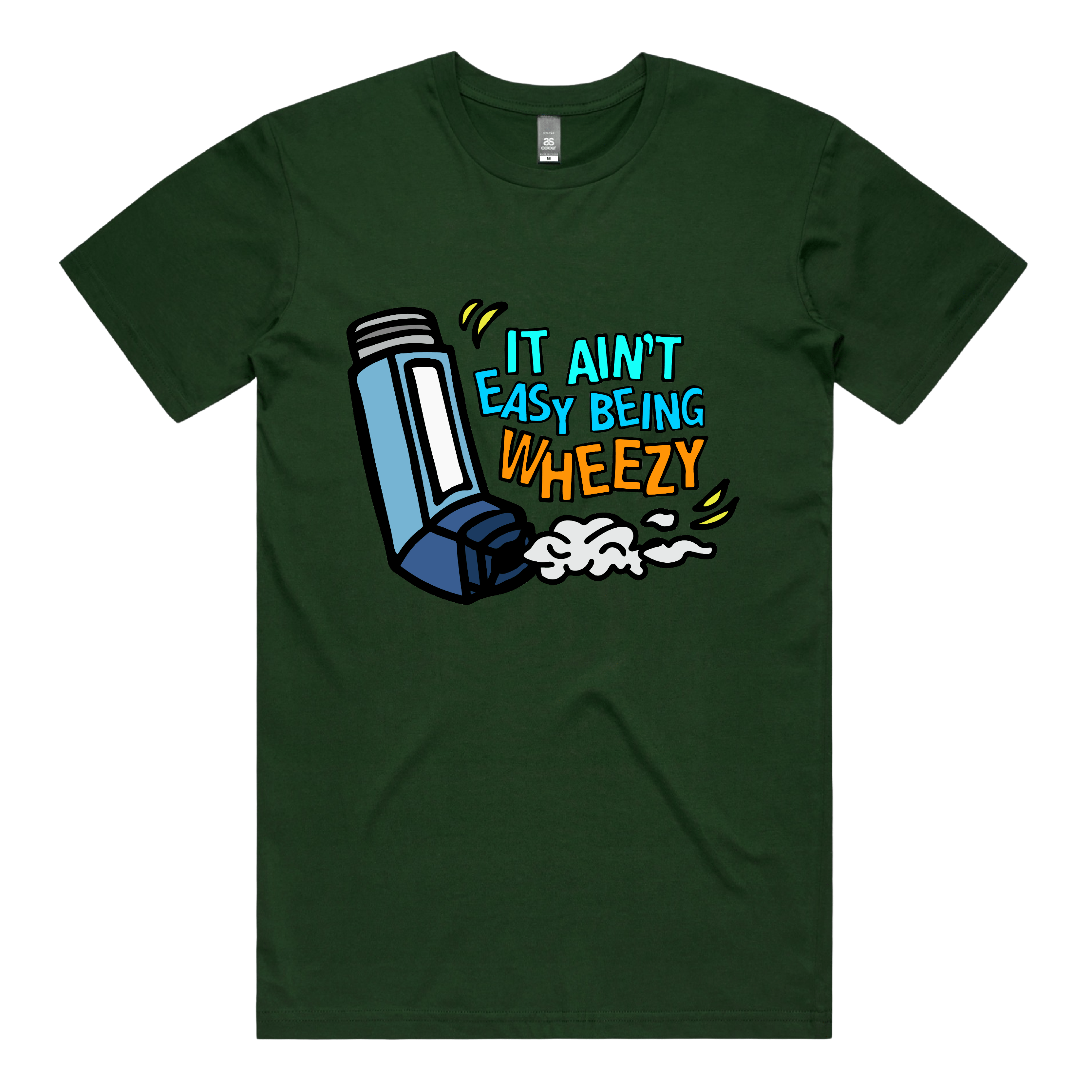 It Ain’t Easy Being Wheezy 😫💨 – Men's T Shirt
