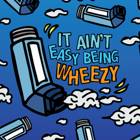 It Ain’t Easy Being Wheezy 😫💨 – Stubby Holder