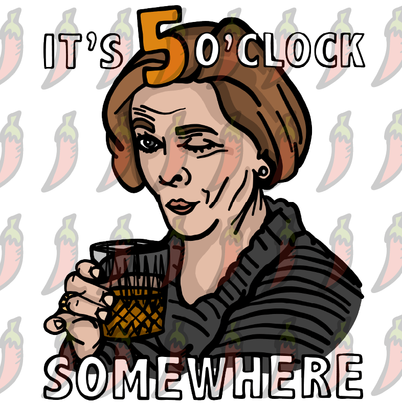It's 5 o'clock Somewhere ⌚ - Stubby Holder