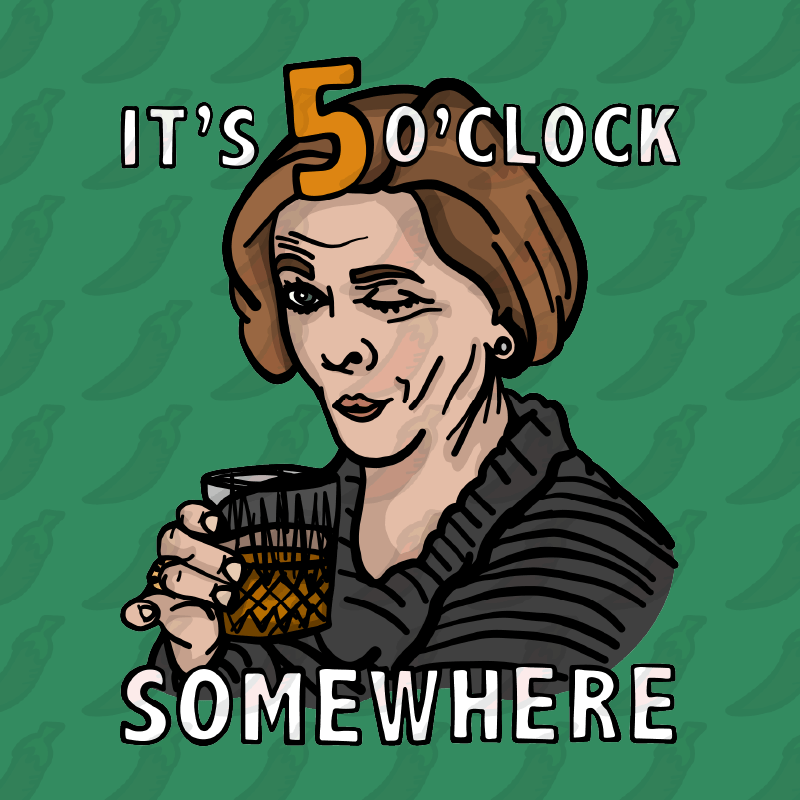 It's 5 o'clock Somewhere ⌚ - Women's T Shirt