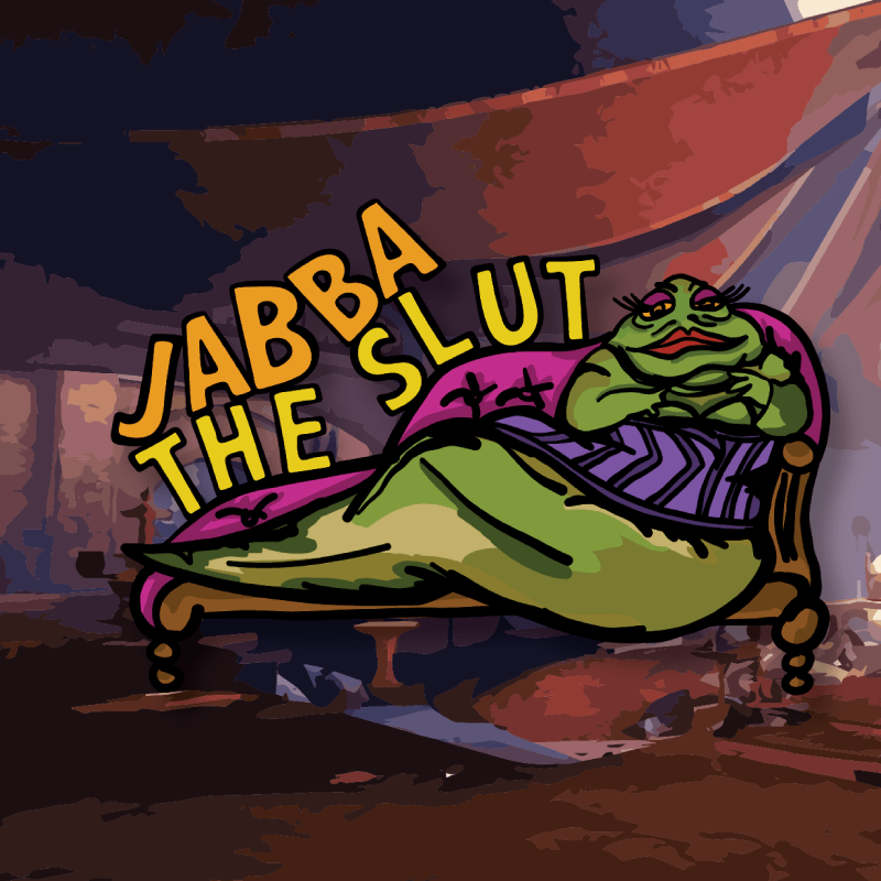 Jabba The Slut ⛓️ - Stubby Holder
