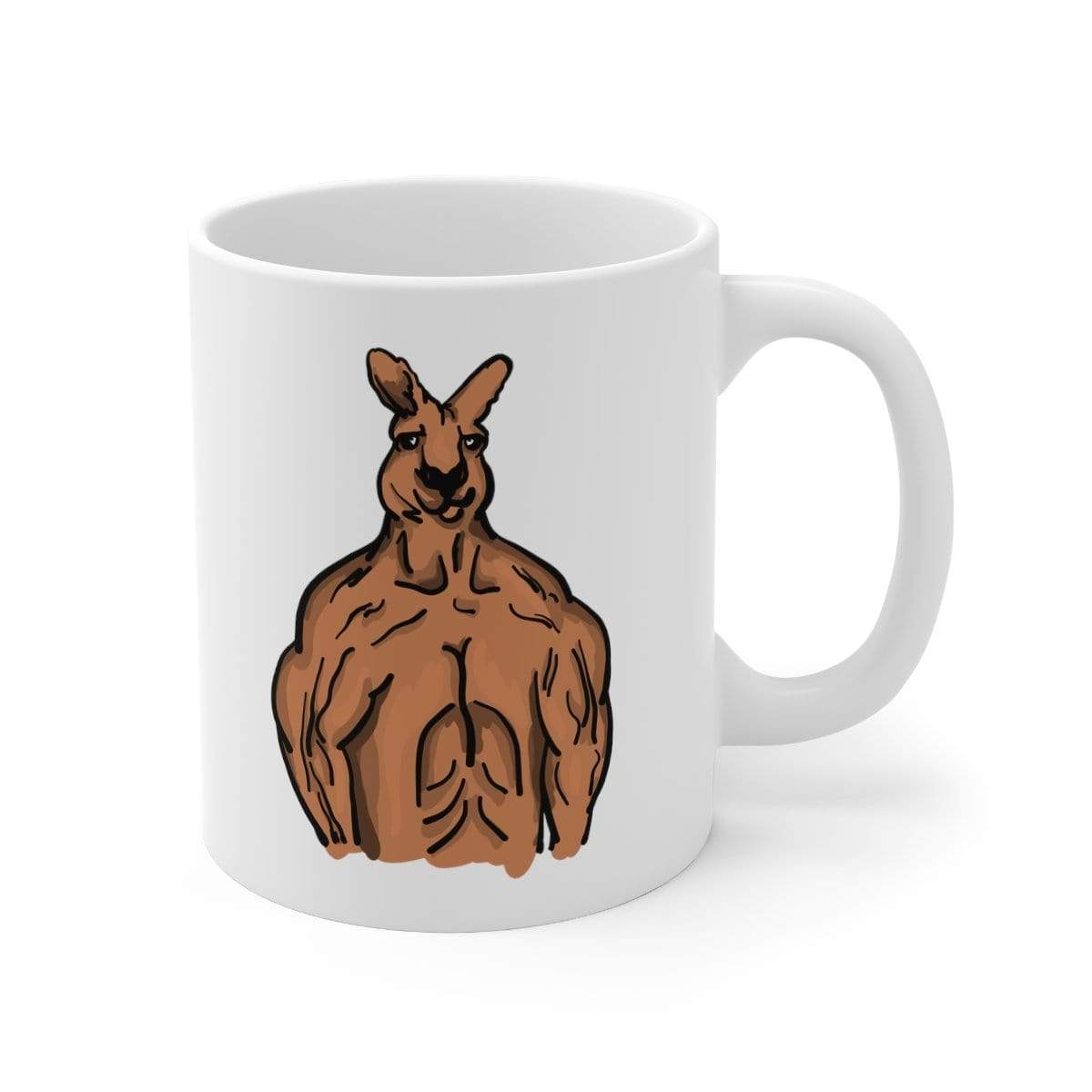 Jacked Kangaroo 🦘 - Coffee Mug