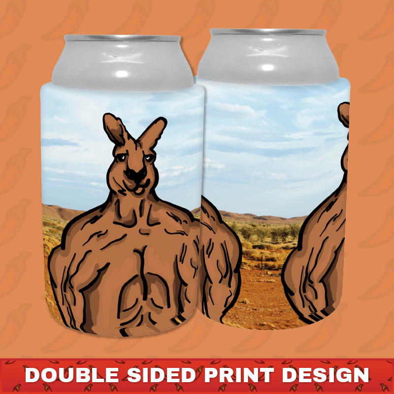 Jacked Kangaroo 🦘 - Stubby Holder
