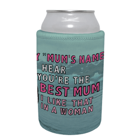 Jason Momoa Loves Your Mum 🐟 - Customisable Stubby Holder