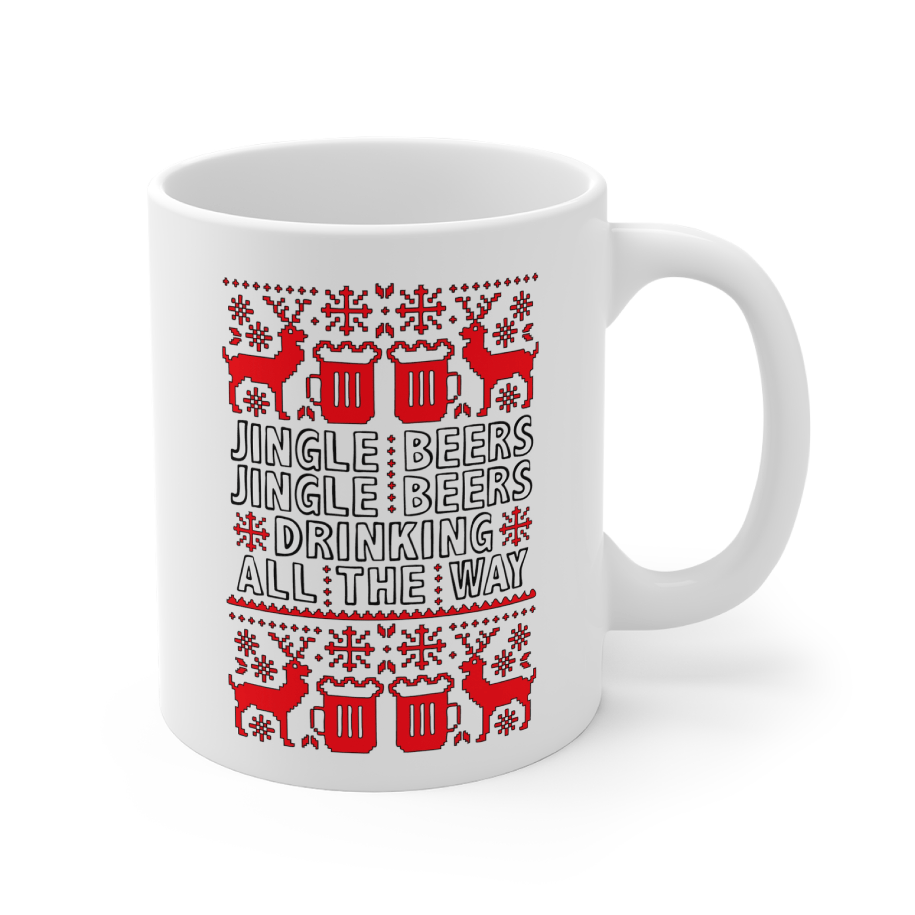 Jingle Beers 🔔🍻 – Coffee Mug