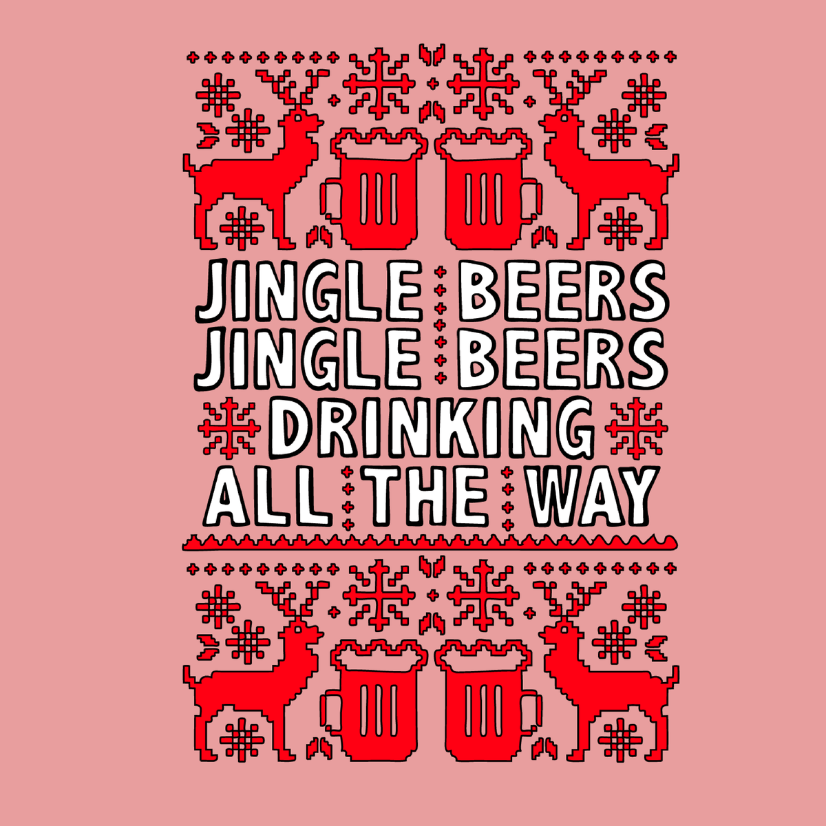 Jingle Beers 🔔🍻 – Men's T Shirt