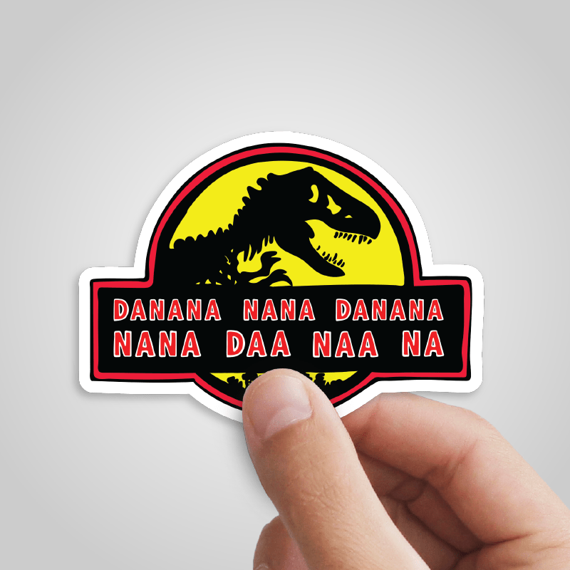 Jurassic Park Theme 🦕 - Sticker