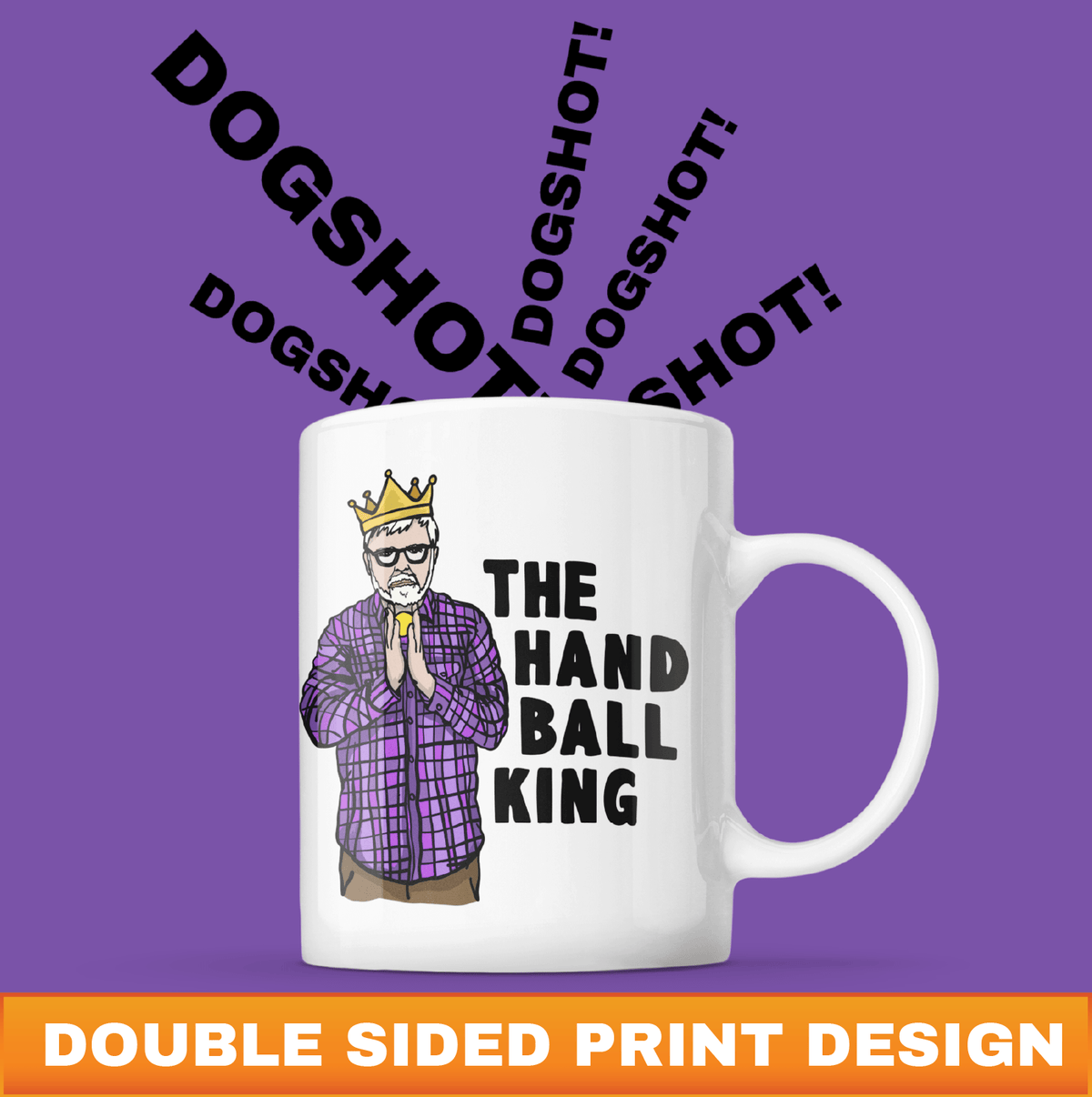 K Rudd Handball King 👑 - Coffee Mug