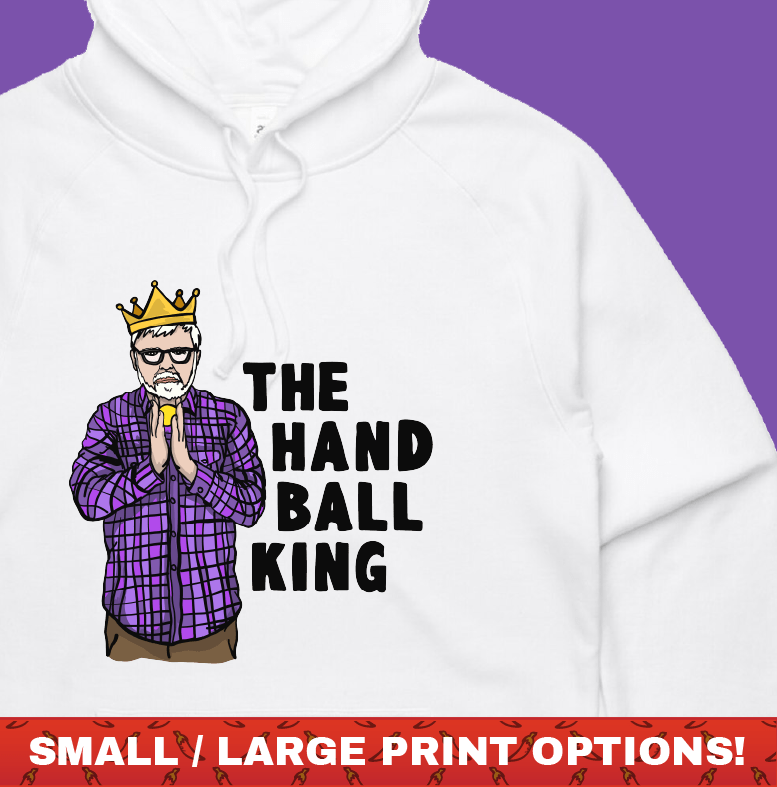 K Rudd Handball King 👑 - Unisex Hoodie