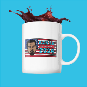 Kanye For President 2024 🗽 - Coffee Mug