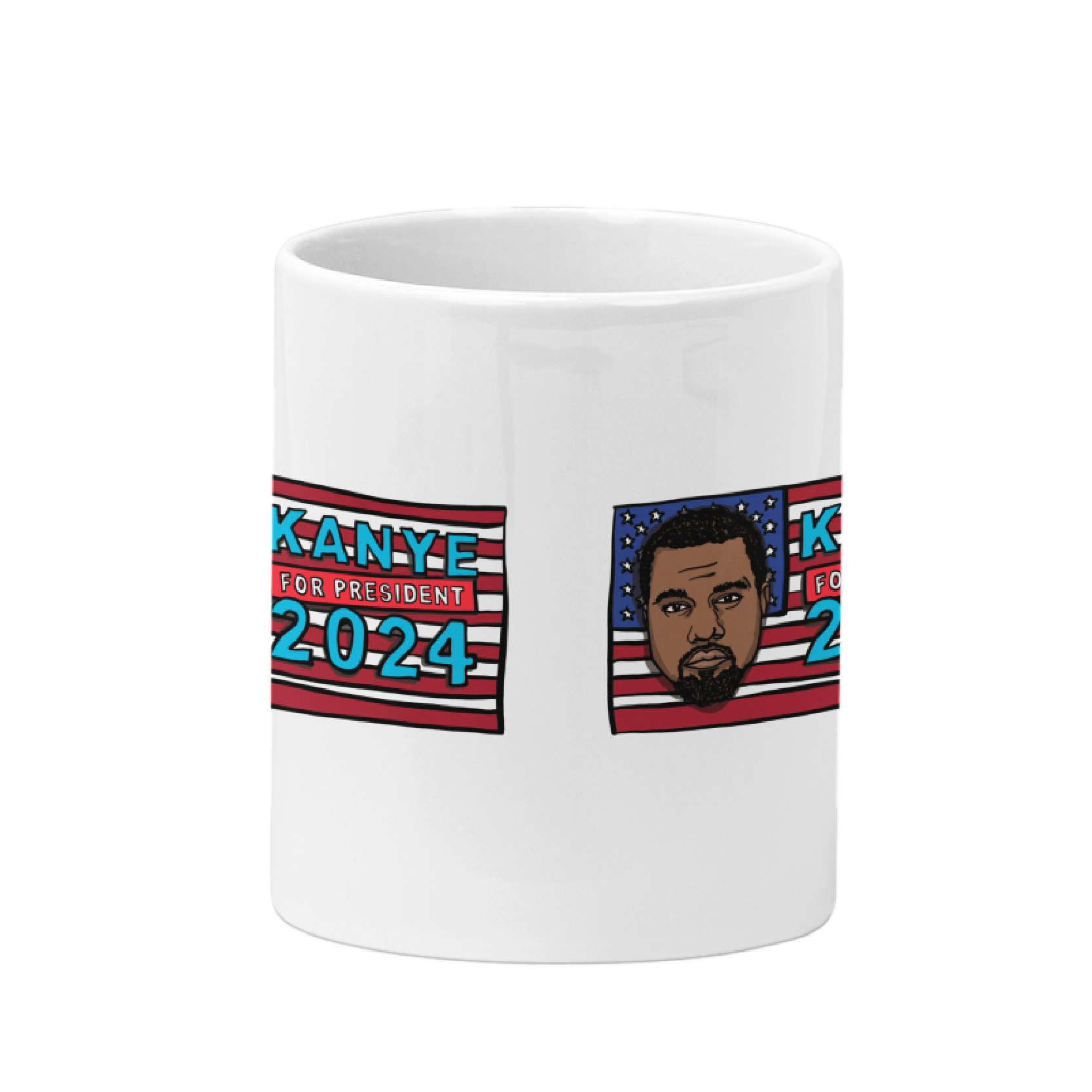 Kanye For President 2024 🗽 - Coffee Mug