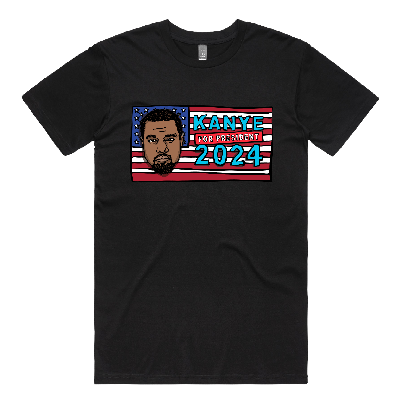 Kanye For President 2024 🗽 - Men's T Shirt
