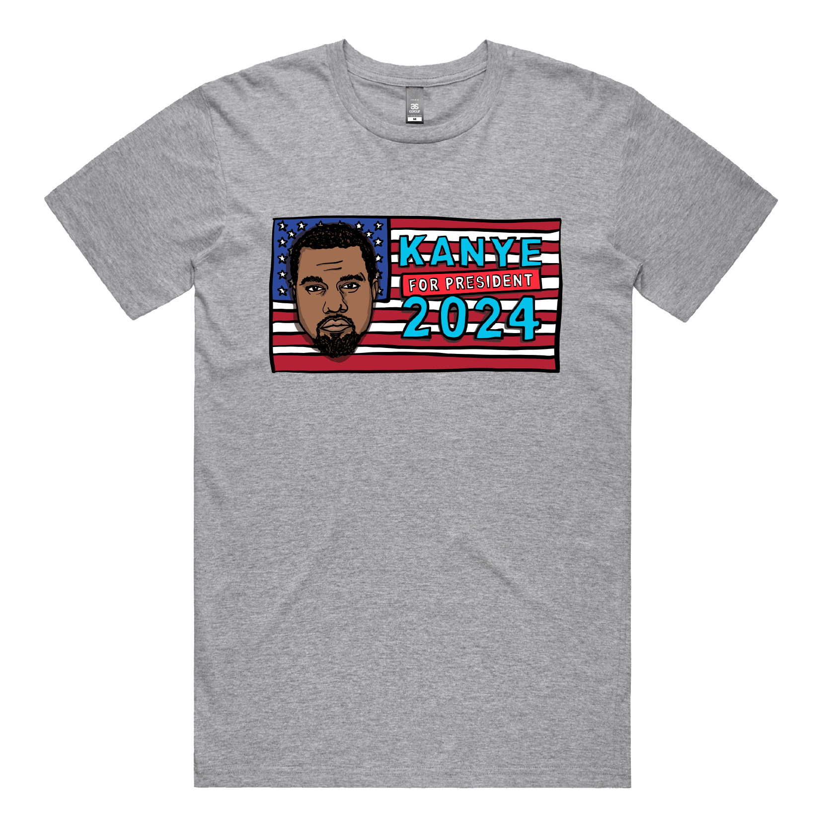 Kanye For President 2024 🗽 - Men's T Shirt