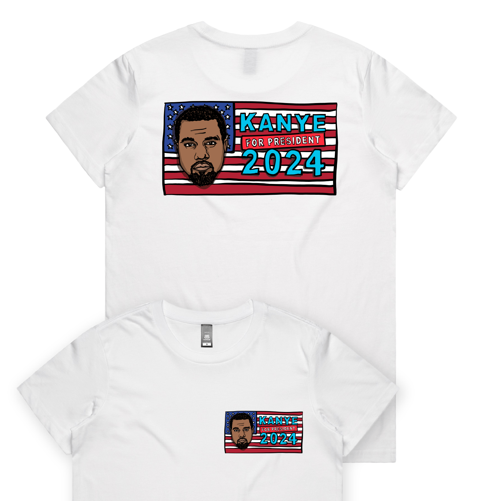Kanye For President 2024 🗽 - Women's T Shirt