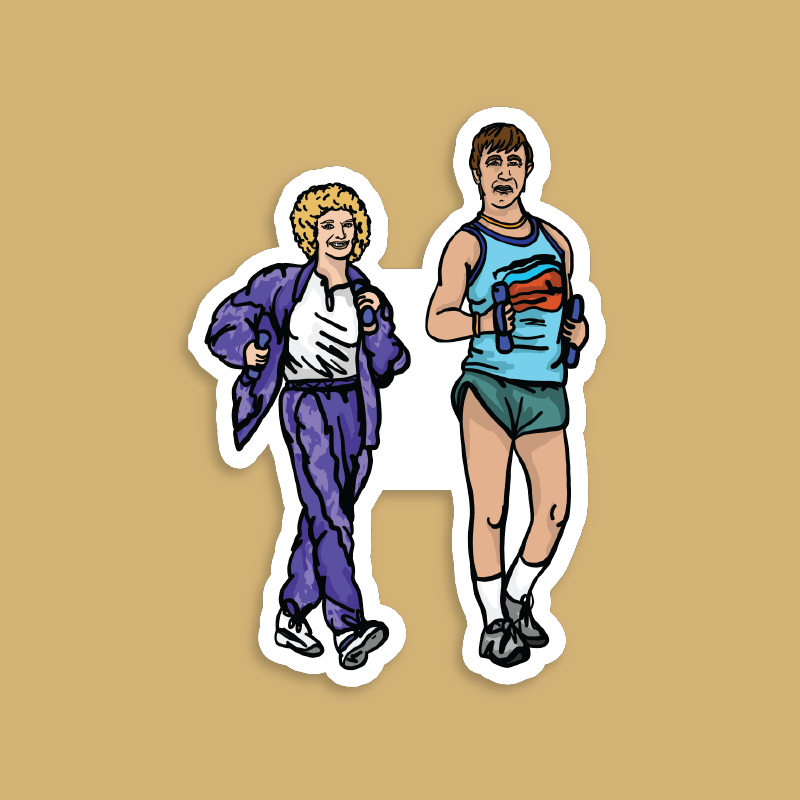 Kath & Kel 🚶‍♀️🚶‍♂️ - Sticker