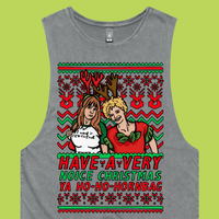 Kath & Kim Christmas Pattern 😈🎄 – Tank