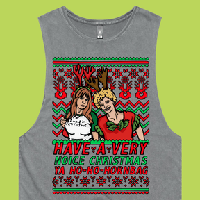 Kath & Kim Christmas Pattern 😈🎄 – Tank