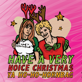 Kath & Kim Christmas 😈🎄 - Stubby Holder