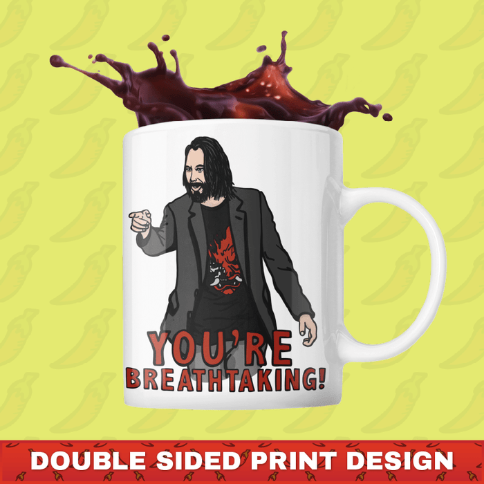 Keanu Breathtaking 👈 - Coffee Mug