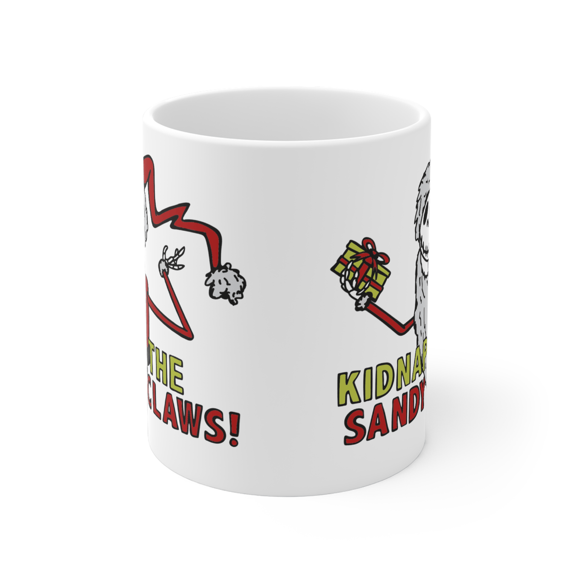 Kidnap the Sandy Claws 💀🎅 – Coffee Mug